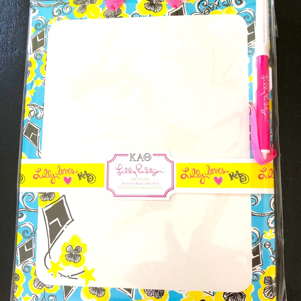 Lilly Pulitzer Dry Erase Board - NWT